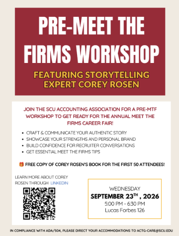 Meet the Firms Workshop